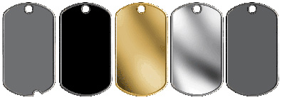 Dog Tags finishes